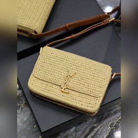 Сумка из соломы SOLFERINO BOX_Плетеные сумки Наполненная художест