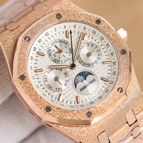 AP Royal Oak Frosted Gold Edition, 41 мм, стальной «король короле