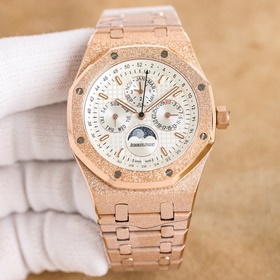 AP Royal Oak Frosted Gold Edition, 41 мм, стальной «король короле