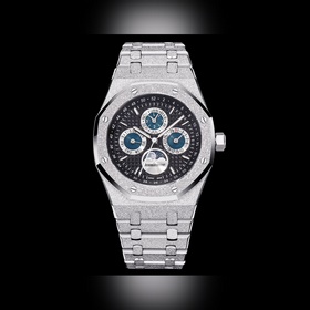 AP Royal Oak Frosted Gold Edition, 41 мм, стальной «король короле