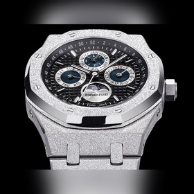 AP Royal Oak Frosted Gold Edition, 41 мм, стальной «король короле