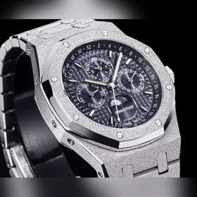 AP Royal Oak Frosted Gold Edition, 41 мм, стальной «король короле