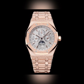 AP Royal Oak Frosted Gold Edition, 41 мм, стальной «король короле