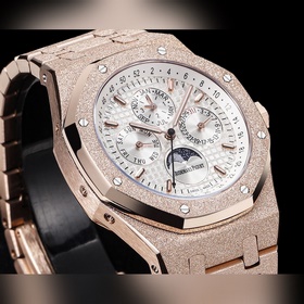 AP Royal Oak Frosted Gold Edition, 41 мм, стальной «король короле
