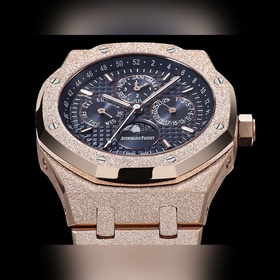 AP Royal Oak Frosted Gold Edition, 41 мм, стальной «король короле