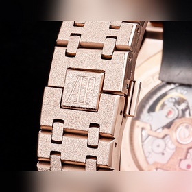AP Royal Oak Frosted Gold Edition, 41 мм, стальной «король короле