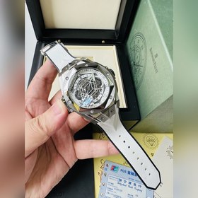 HBF FACTORY HUBLOT Новые часы Big Bang Sang Bleu II Tattoo Вновь 