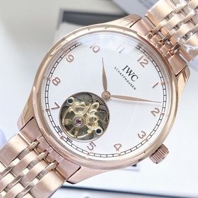 Новый IWC с двумя стрелками, синхронизация с официальным сайтом. 