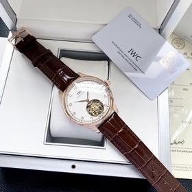 Новые часы IWC с двумя стрелками, синхронизация с официальным сай