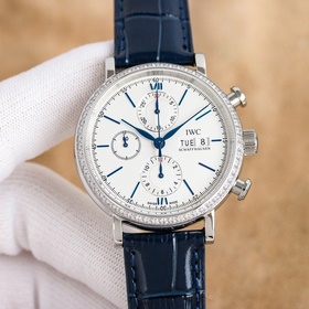 Три функции в одном часовом механизме TW [Хронограф IWC Portofino