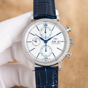 Три функции в одном часовом механизме TW [Хронограф IWC Portofino