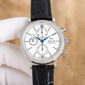 Три функции в одном часовом механизме TW [Хронограф IWC Portofino