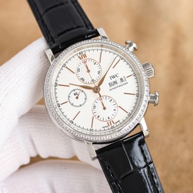 Три функции в одном часовом механизме TW [Хронограф IWC Portofino