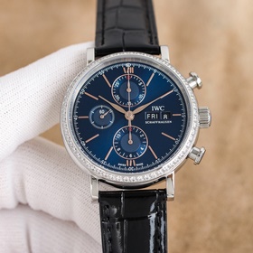 Три функции в одном часовом механизме TW [Хронограф IWC Portofino