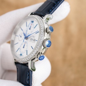 Три функции в одном часовом механизме TW [Хронограф IWC Portofino