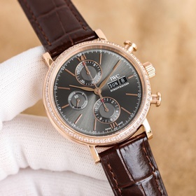 Три функции в одном часовом механизме TW [Хронограф IWC Portofino