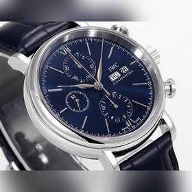 Часы IWC Portofino Chronograph Размеры часов： 42 мм x 13,5 мм. Ид