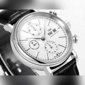 Часы IWC Portofino Chronograph Размеры часов： 42 мм x 13,5 мм. Ид