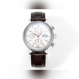 Часы IWC Portofino Chronograph Размеры часов： 42 мм x 13,5 мм. Ид