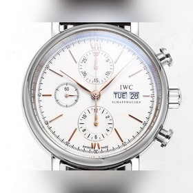 Часы IWC Portofino Chronograph Размеры часов： 42 мм x 13,5 мм. Ид