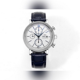 Часы IWC Portofino Chronograph Размеры часов： 42 мм x 13,5 мм. Ид
