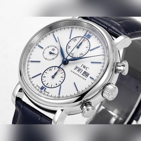 Часы IWC Portofino Chronograph Размеры часов： 42 мм x 13,5 мм. Ид