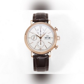Часы IWC Portofino Chronograph Размеры часов： 42 мм x 13,5 мм. Ид