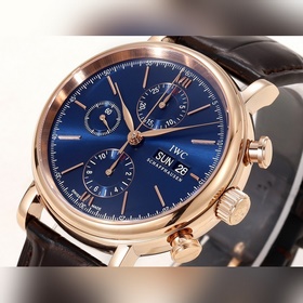 Часы IWC Portofino Chronograph Размеры часов： 42 мм x 13,5 мм. Ид
