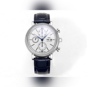 Часы IWC Portofino Chronograph Размеры часов： 42 мм x 13,5 мм. Ид