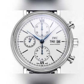 Часы IWC Portofino Chronograph Размеры часов： 42 мм x 13,5 мм. Ид