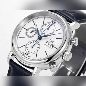 Часы IWC Portofino Chronograph Размеры часов： 42 мм x 13,5 мм. Ид
