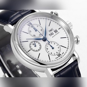 Часы IWC Portofino Chronograph Размеры часов： 42 мм x 13,5 мм. Ид