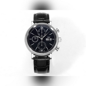 Часы IWC Portofino Chronograph Размеры часов： 42 мм x 13,5 мм. Ид