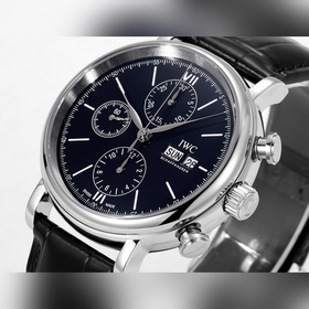 Часы IWC Portofino Chronograph Размеры часов： 42 мм x 13,5 мм. Ид
