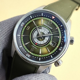 Часы Jaeger-LeCoultre/410257J/42 мм/с будильником Механизм с япон