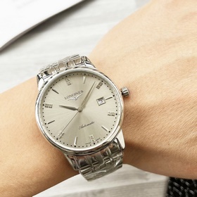 【Новинка】： Longines с тремя стрелками Тип ： Элитные мужские часы 