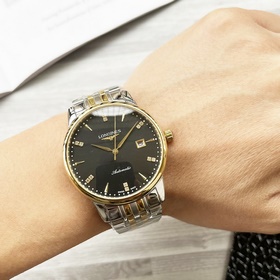 【Новинка】： Longines с тремя стрелками Тип ： Элитные мужские часы 