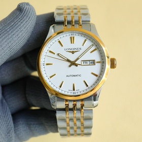 Новинка на рынке, эксклюзивные мужские часы Longines с классическ