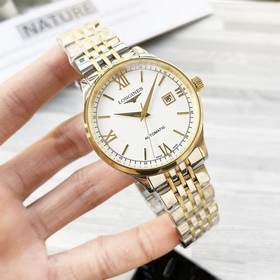 【Новинка】： Longines с тремя стрелками Тип ： Элитные мужские часы 