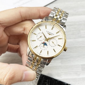 【Новинка】： Longines с тремя стрелками многофункциональным дизайно