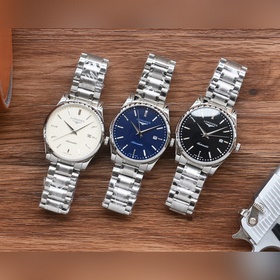 0 Мужские часы с тремя стрелками 【Новинка】： Longines, лучший диз