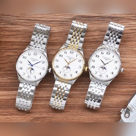 Мужские часы с тремя стрелками 【Новинка】： Longines, лучший дизай