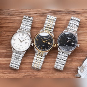 0 Мужские часы с тремя стрелками 【Новинка】： Longines, лучший диз