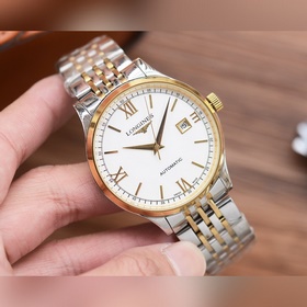 0 Мужские часы с тремя стрелками 【Новинка】： Longines, лучший диз