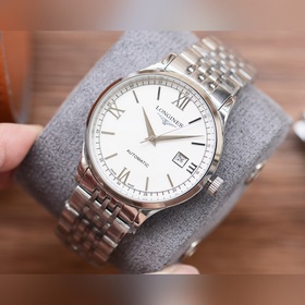 0 Мужские часы с тремя стрелками 【Новинка】： Longines, лучший диз