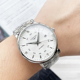 【Новинка】： Longines с тремя стрелками Тип ： Элитные мужские часы 