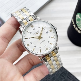 【Новинка】： Longines с тремя стрелками Тип ： Элитные мужские часы 
