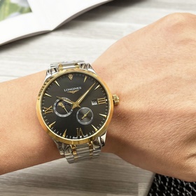 【Новинка】： Longines с двумя стрелками полукруглой рамкой Тип ： Эл