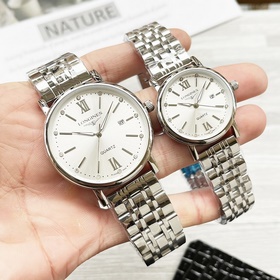 Часы Longines для пар, оригинальные импортные кварцевые механизмы