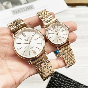 Часы Longines для пар, оригинальные импортные кварцевые механизмы